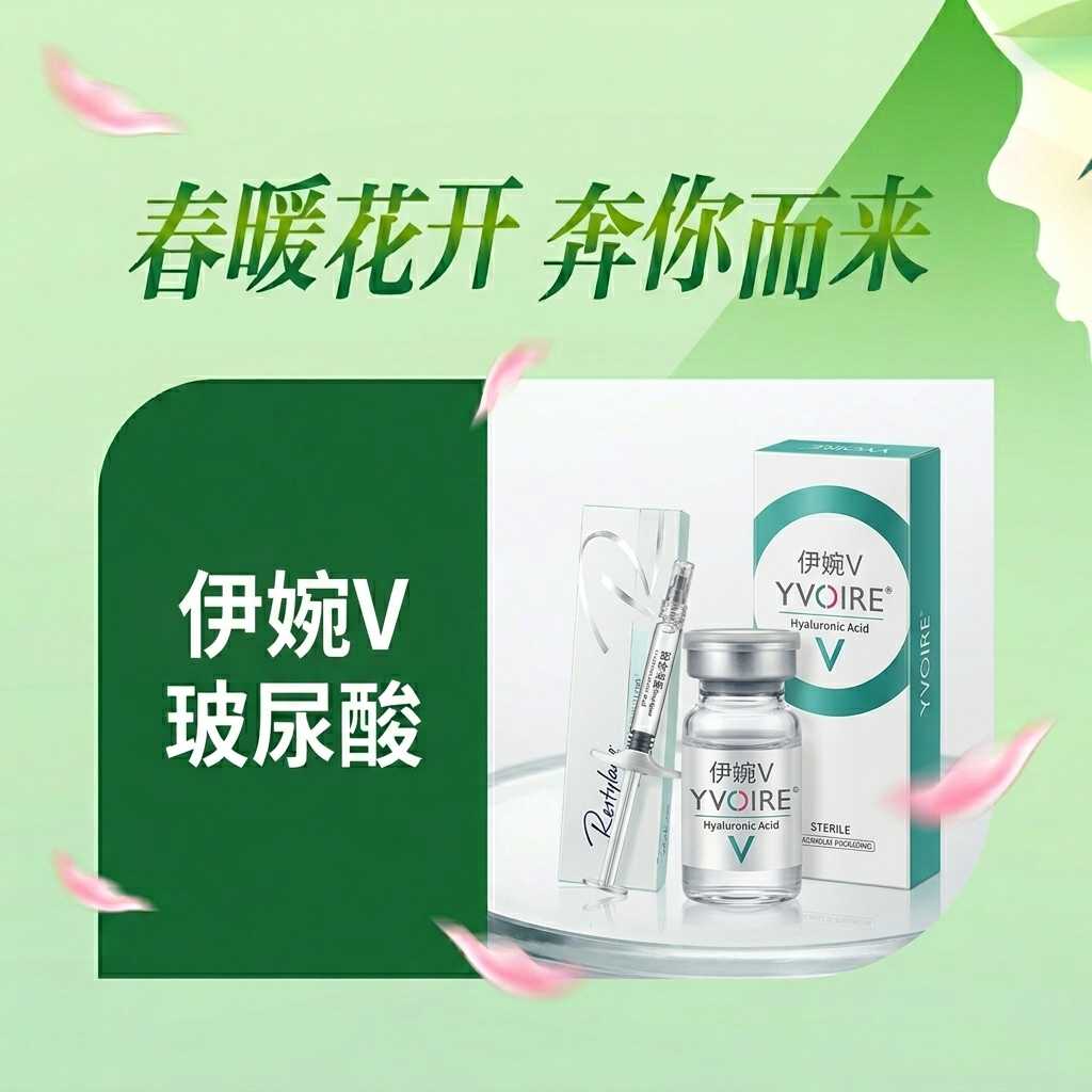 伊婉v玻尿酸|鼻梁+下巴强效塑形|丰苹果肌/额头