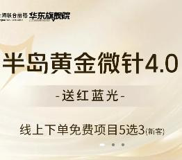 【黄金微针买1得2】半岛黄金微针4.0【私信送红蓝光】支持验真