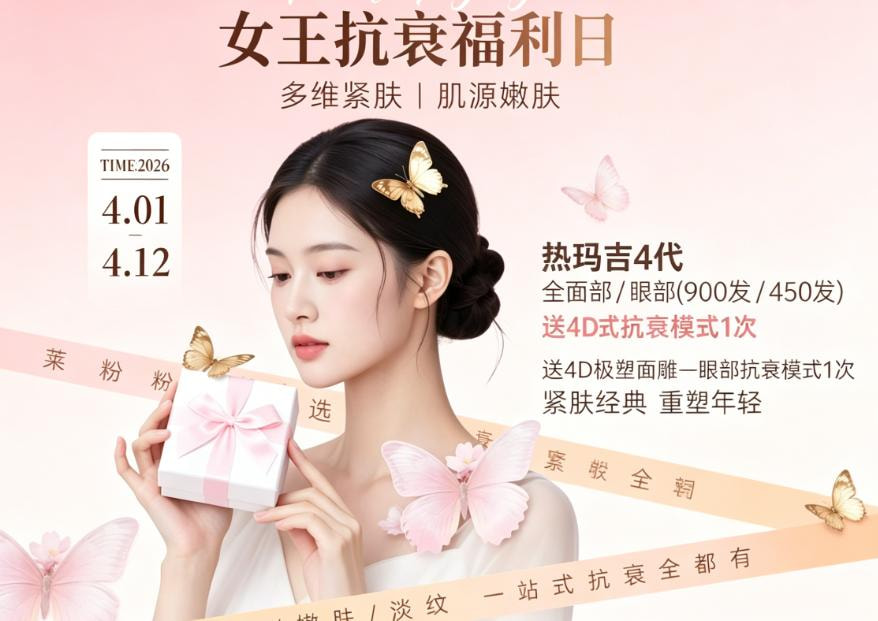 热玛吉4代全面部/眼部（900发/450发） 送4D极塑面雕—眼部抗衰模式1次 紧肤经典重塑年轻