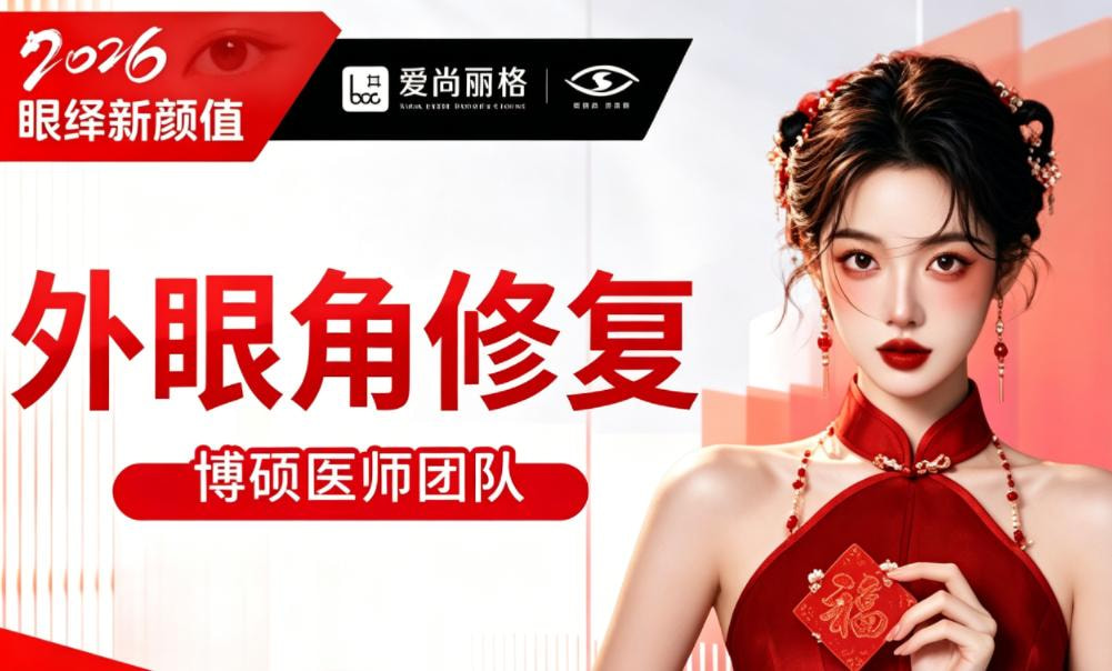 【外眼角修复】退缩豁口露红 圆钝变形 脸球分离修复 区别眼角回包