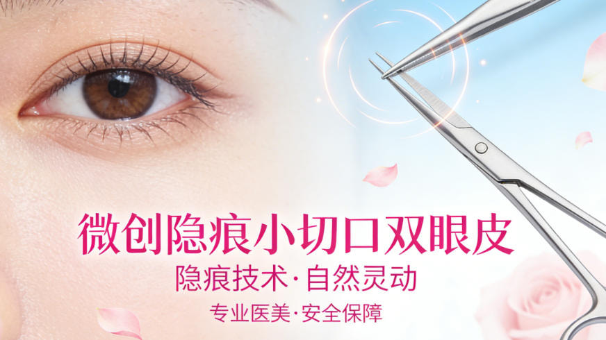 微创隐痕小切口双眼皮