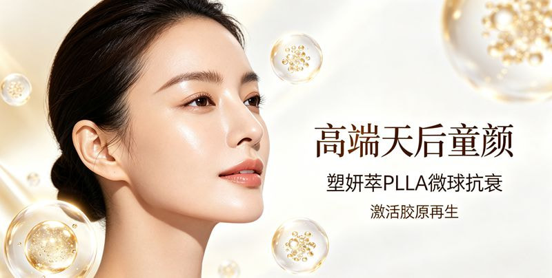 【高端天后童颜】塑妍萃PLLA微球 抗衰紧致提升|注射塑形正品填充