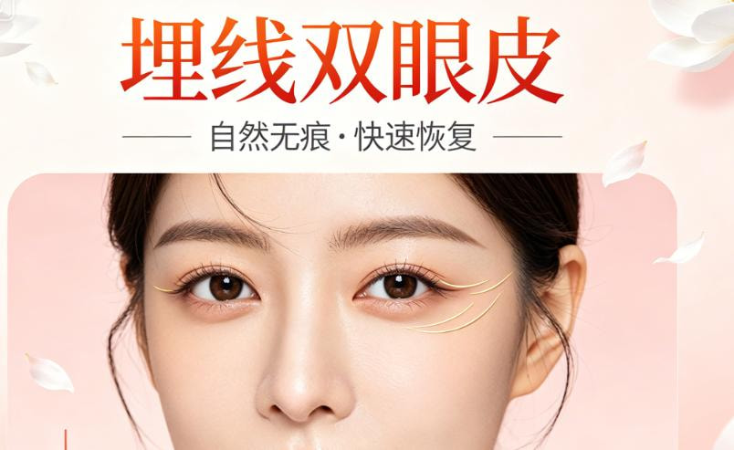 埋线双眼皮