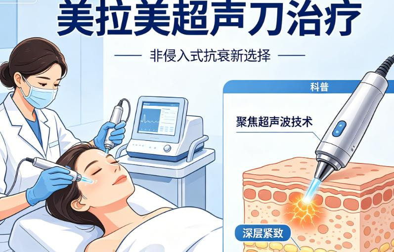 美拉美超声刀 多层抗 面部松弛下垂