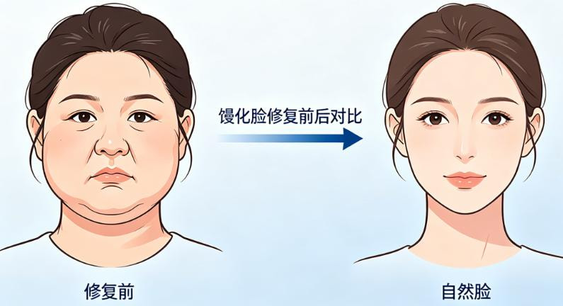 苹果肌馒化修复