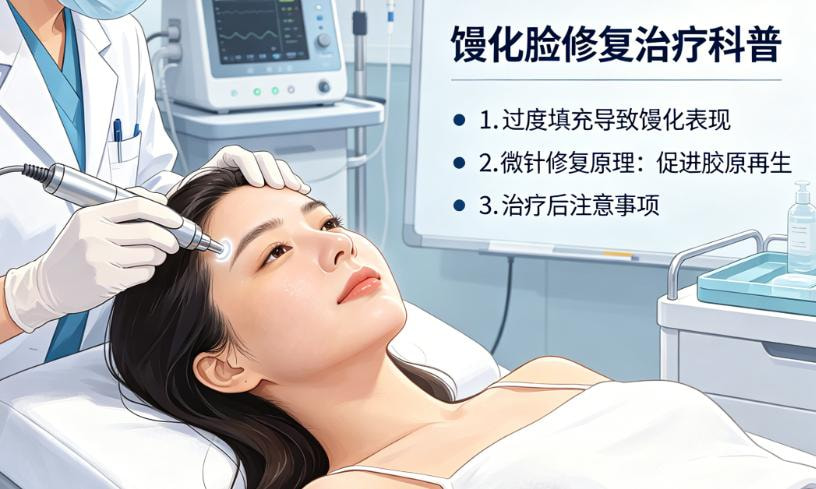 苹果肌馒化修复