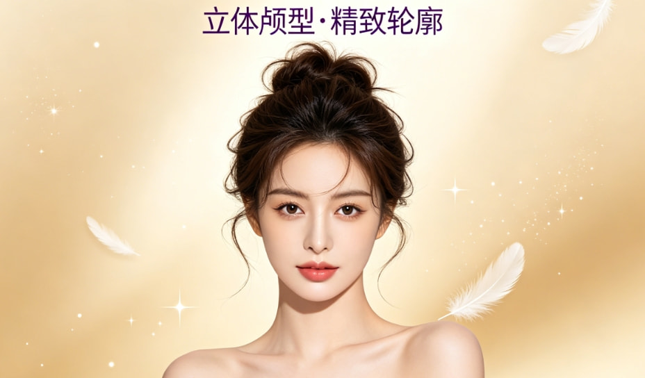 嗗科拉额结节少量填充柔和高颅顶
