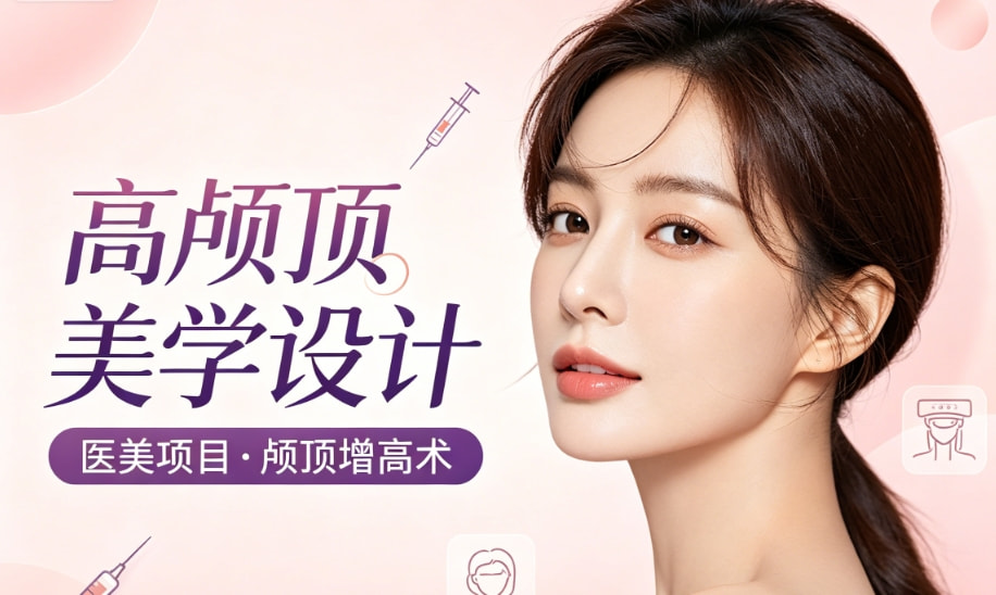 嗗科拉额结节少量填充柔和高颅顶
