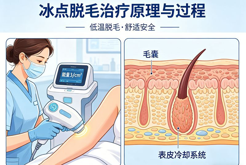 冰点脱毛四肢单次