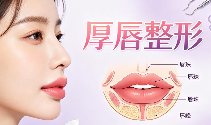 厚唇改薄 唇部整形 唇部手术