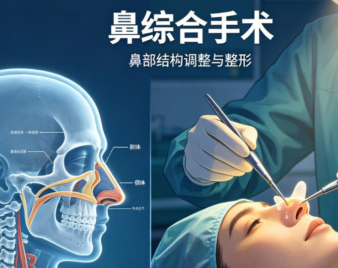 【鼻综合】肋骨隆鼻 助骨鼻部整形