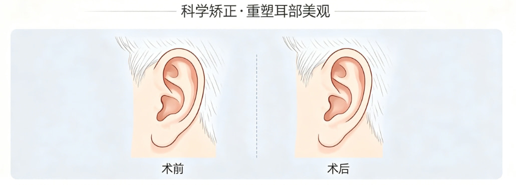 二期(自体肋软骨耳廓再造)