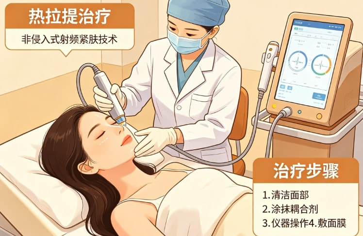 热拉提单部位抗衰