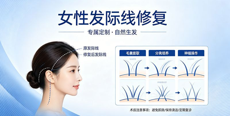 发际线修复