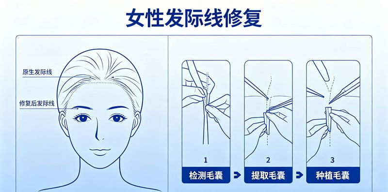 发际线修复