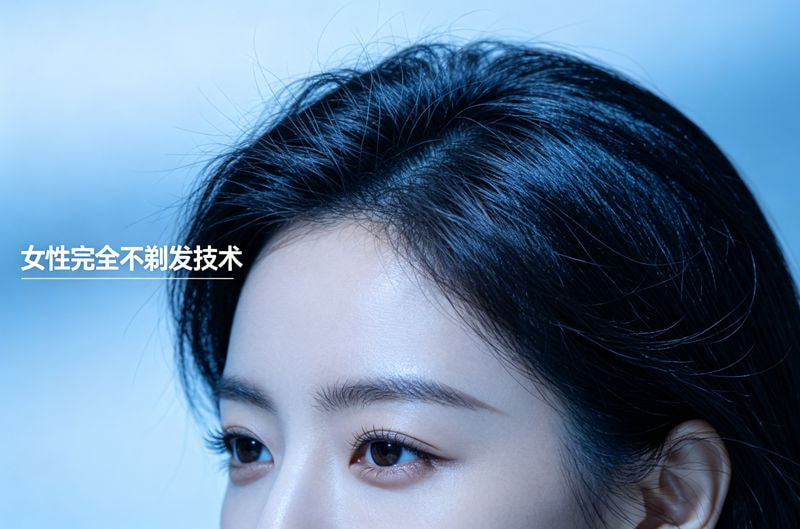 完全不剃发技术绒发