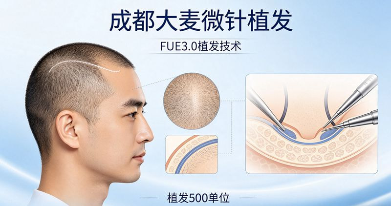 FUE3.0植发500单位