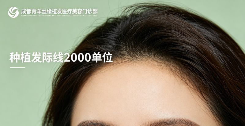 种植发际线2000单位