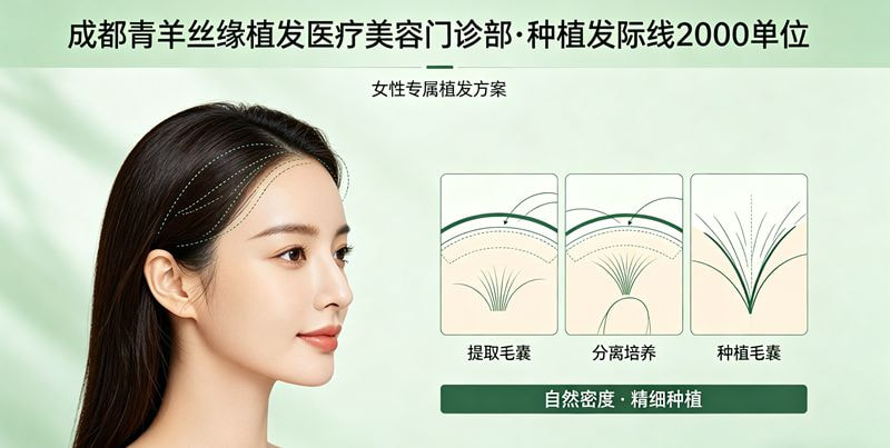 种植发际线2000单位