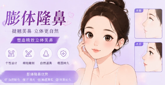膨体假体隆鼻