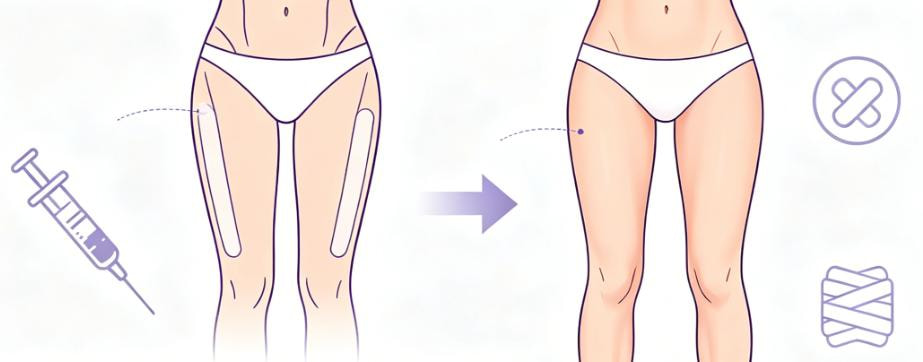 大腿环吸(全麻)
