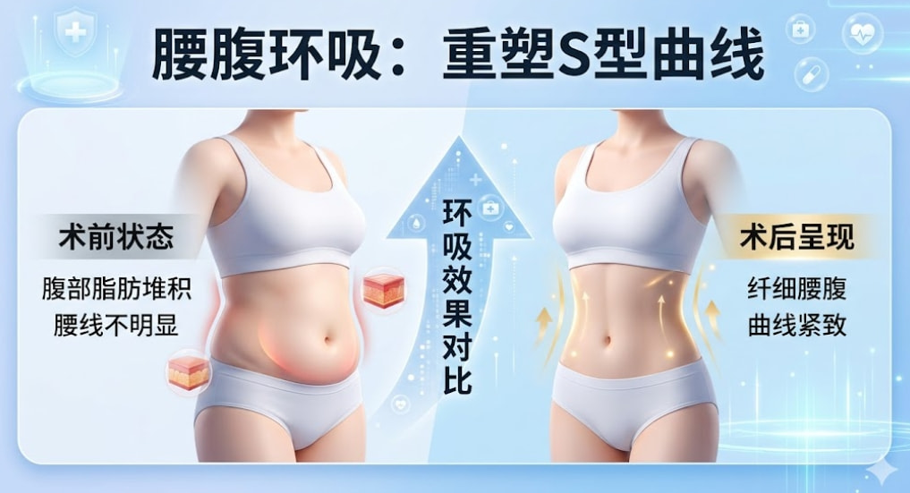 腰腹环吸
