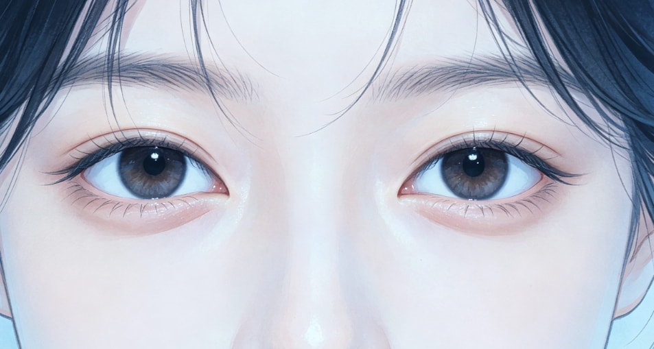 开内眼角