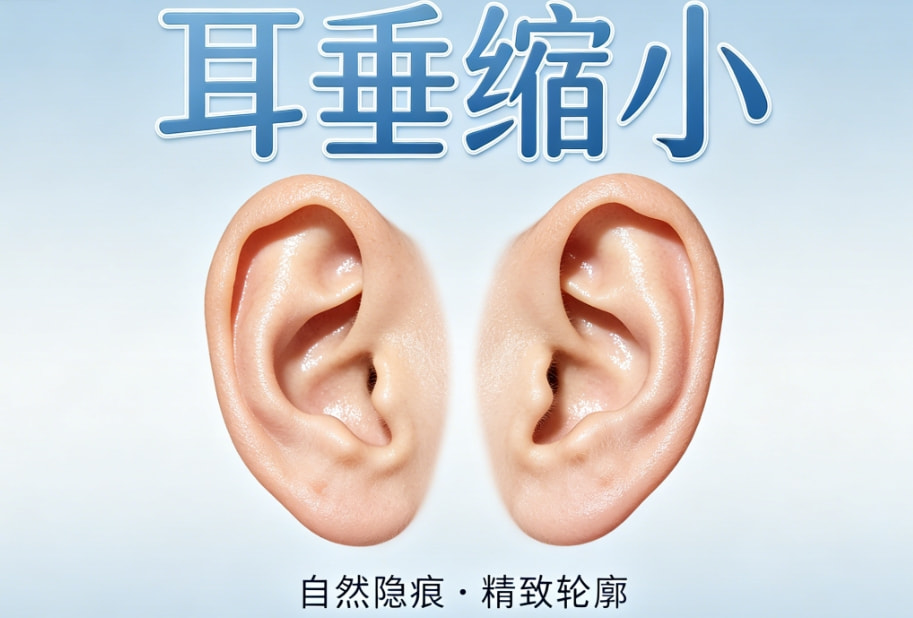 -单侧 颅耳角小/耳屏扁平/耳畸形/耳部整形