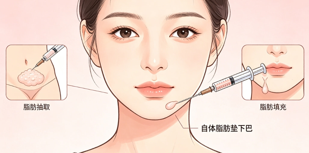 自体脂肪垫下巴