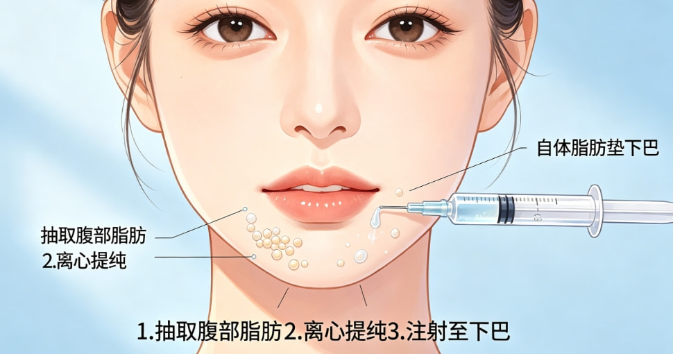 自体脂肪垫下巴