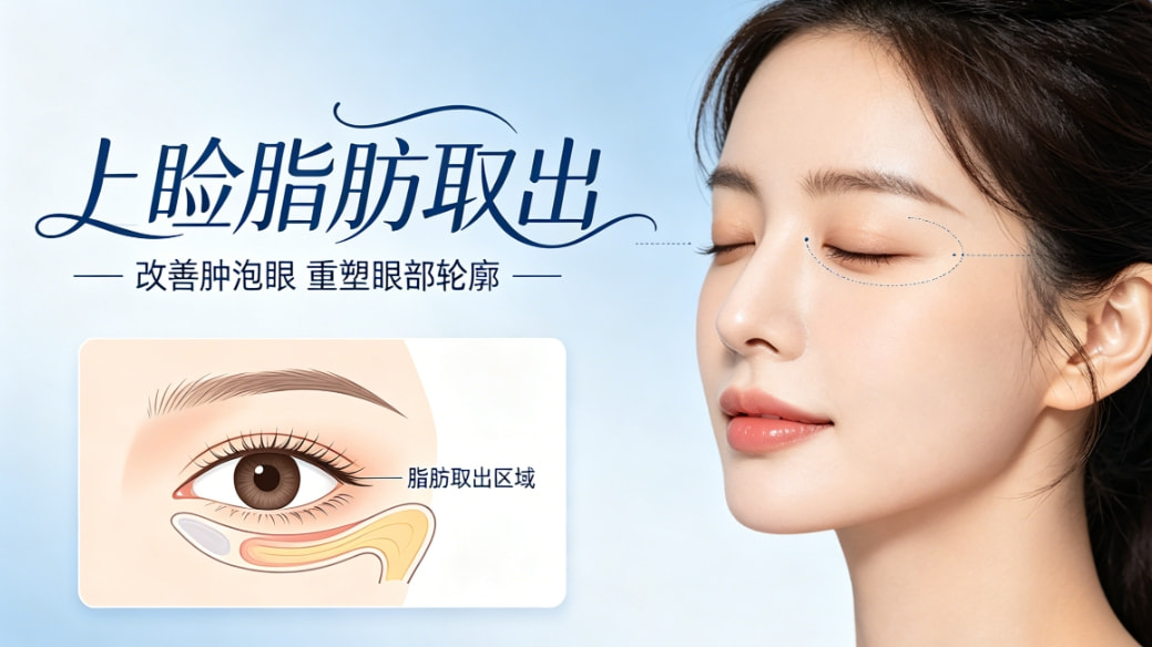 【上脸提肌】上眼脸调整术上脸下垂调整眼部