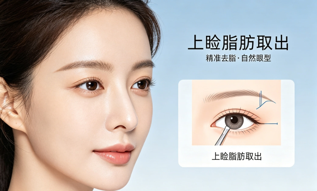 【上脸提肌】上眼脸调整术上脸下垂调整眼部