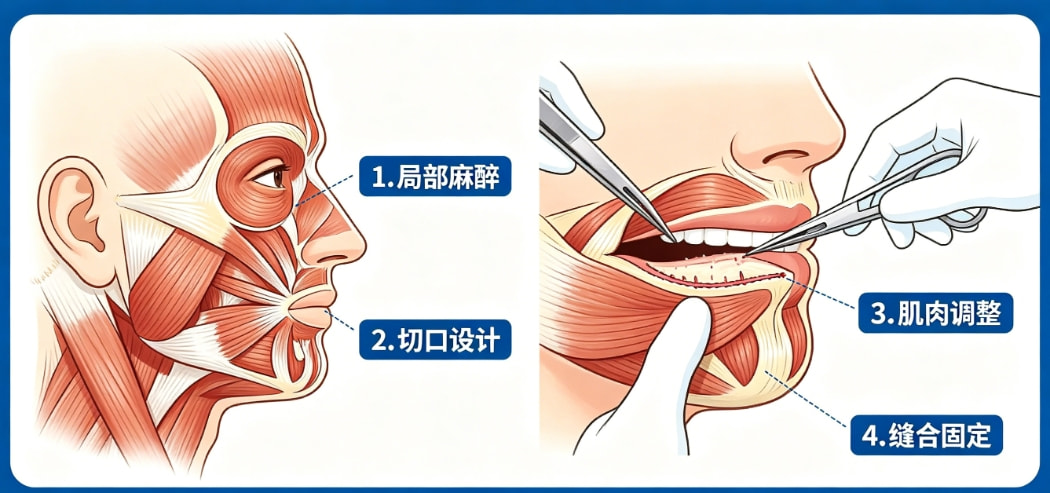 嘴角上扬
