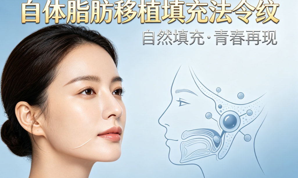 自体脂肪法令纹填充