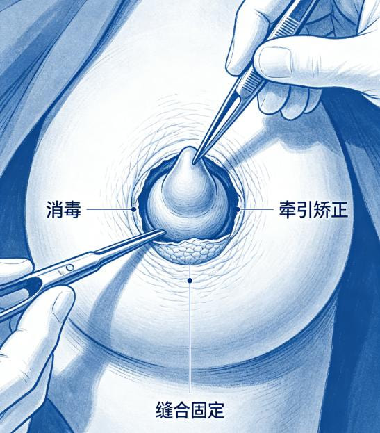 【乳头内陷矫正】