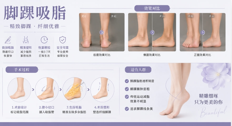 脚踝吸脂