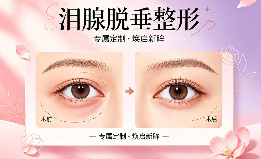 泪腺脱垂整形