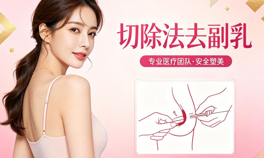 切除法去副乳