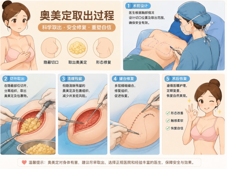 奥美定取出