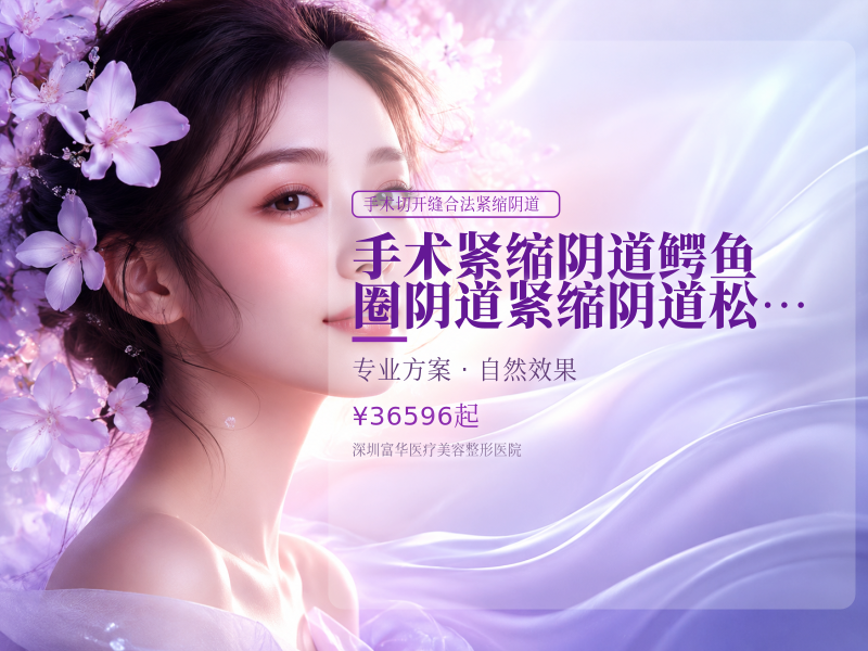 手术紧缩阴道鳄鱼圈阴道紧缩(轻度)阴道松...