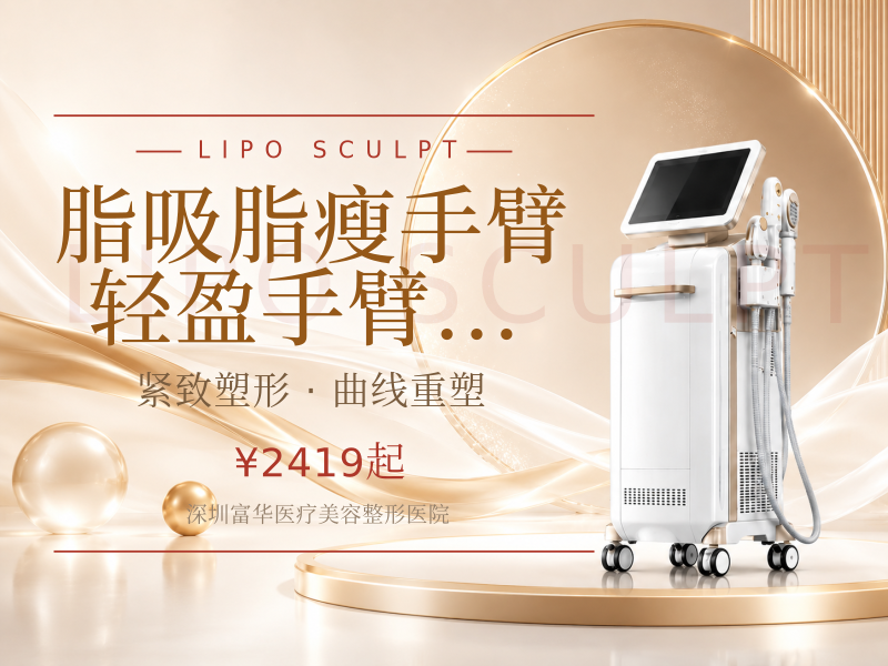 脂吸脂瘦手臂轻盈手臂...