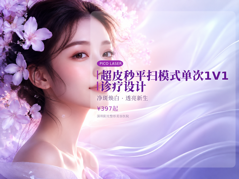 超皮秒平扫模式单次1V1 诊疗设计