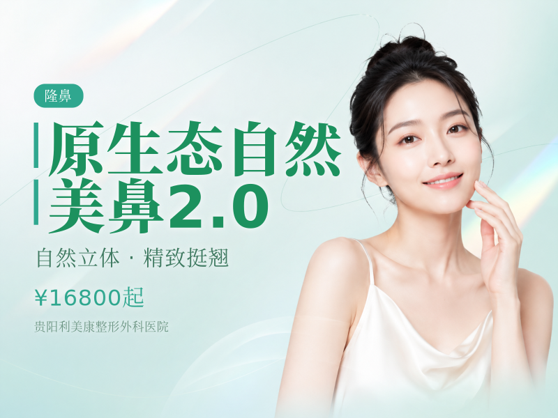 原生态自然美鼻2.0（合资膨体+柔性鼻尖塑形+双拱支架）