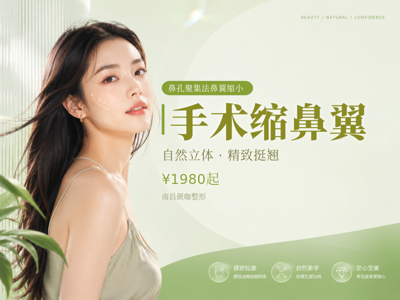 手术缩鼻翼