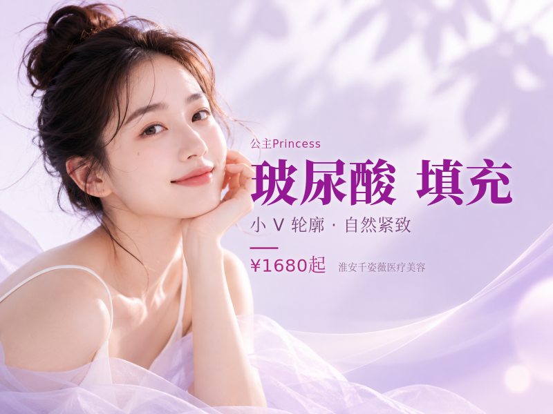 【上镜小v脸】公主/莫娜丽莎玻尿酸填充2选1+国产瘦脸+下颌缘提升