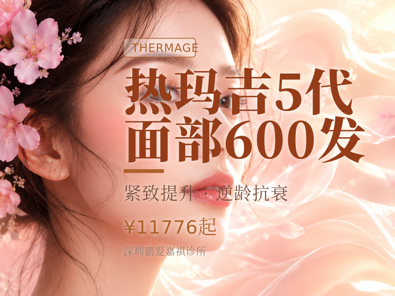 热玛吉5代面部600发