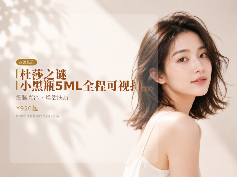 杜莎之谜)小黑瓶5ML全程可视扫码验真