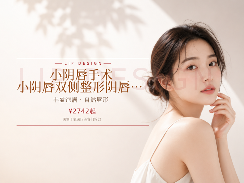 【小阴唇手术】小阴唇双侧 整形阴唇肥大不对称缩小