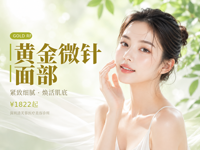 【伊诺锶黑金双频微针|面部+眼部】伊诺锶黄金微针