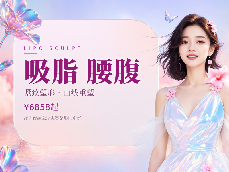 水动力吸脂|腰腹等11个部位11选3腰/腹/小臂